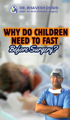 why do children need to fast before surgery